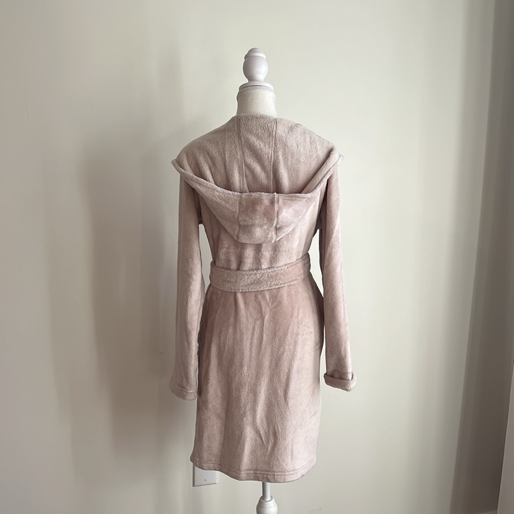 Beige Brown Greyish Brown Ugg Robe - Picture 3 of 4